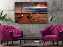 Obraz Romantický výhľad na mólo 1406